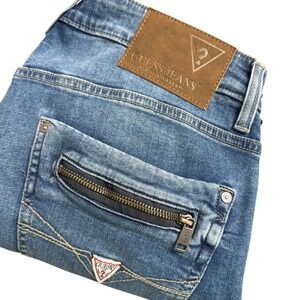 Guess Mateo Remy Mens Regular Straight Leg Jeans Blue Medium Wash 36x30 NEW